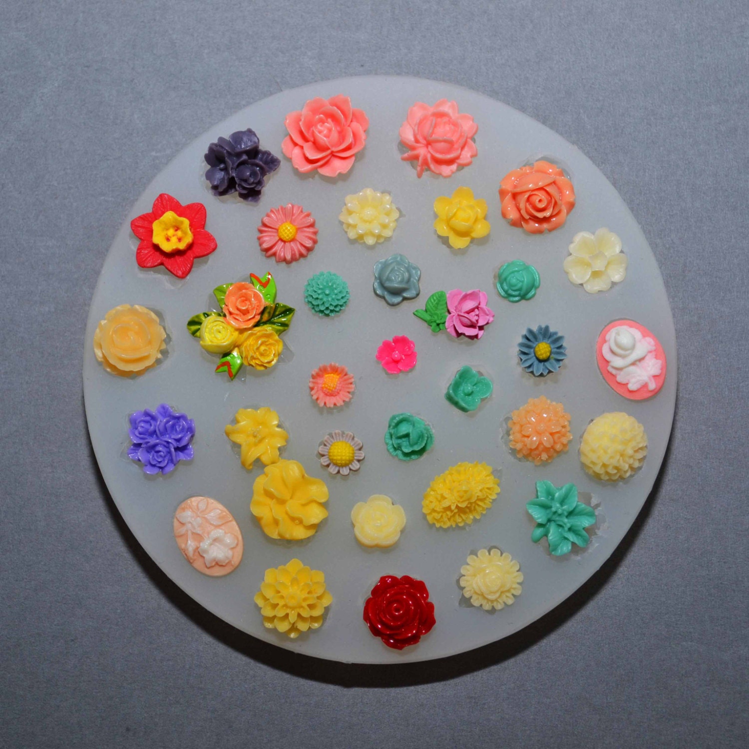 SILICONE MOLD 34 TINY Flowers Set Resin Polymer Clay Fimo   Il Fullxfull.803979909 A2dt 