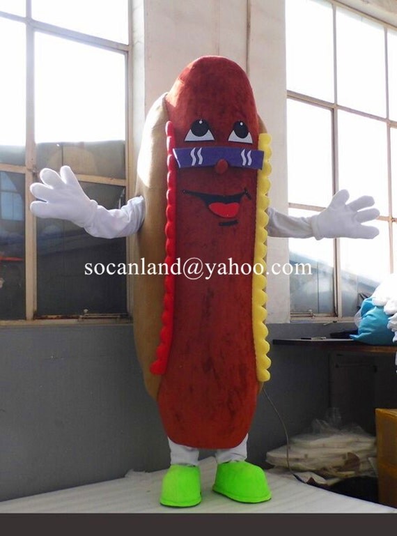 Hotdog Mascot CostumeHotdog Cosplay by cartoonmascotcostume