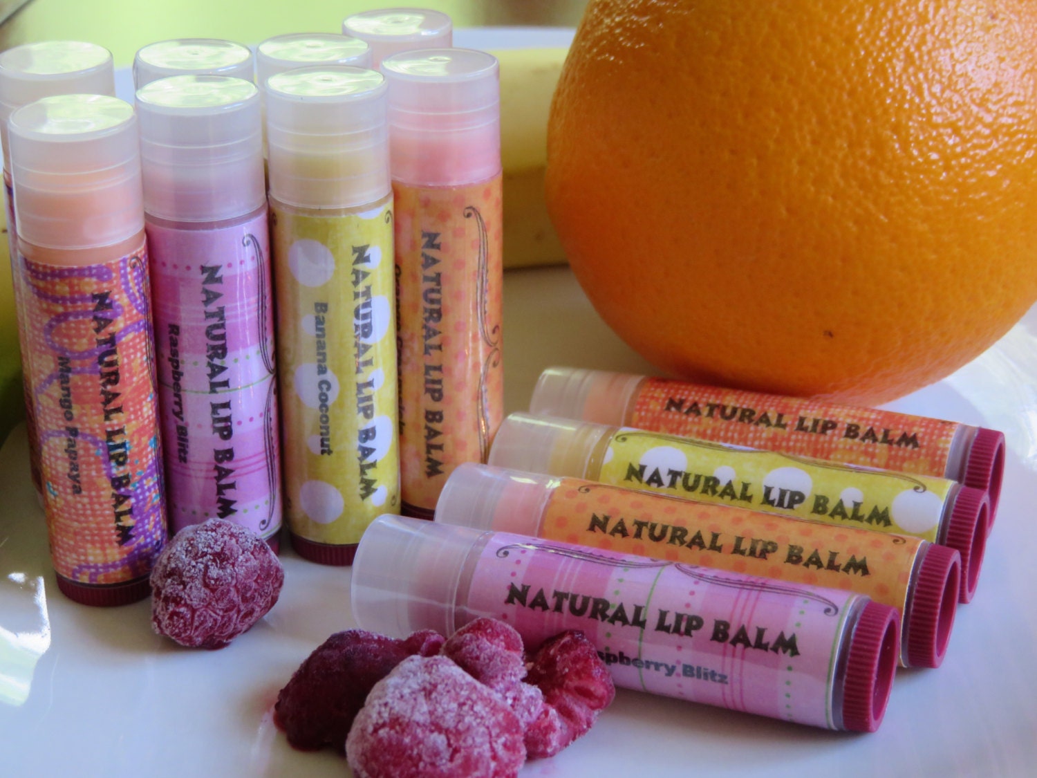 Natural Lip Balm Coconut Oil Lip Balm Beeswax Lip Balm New