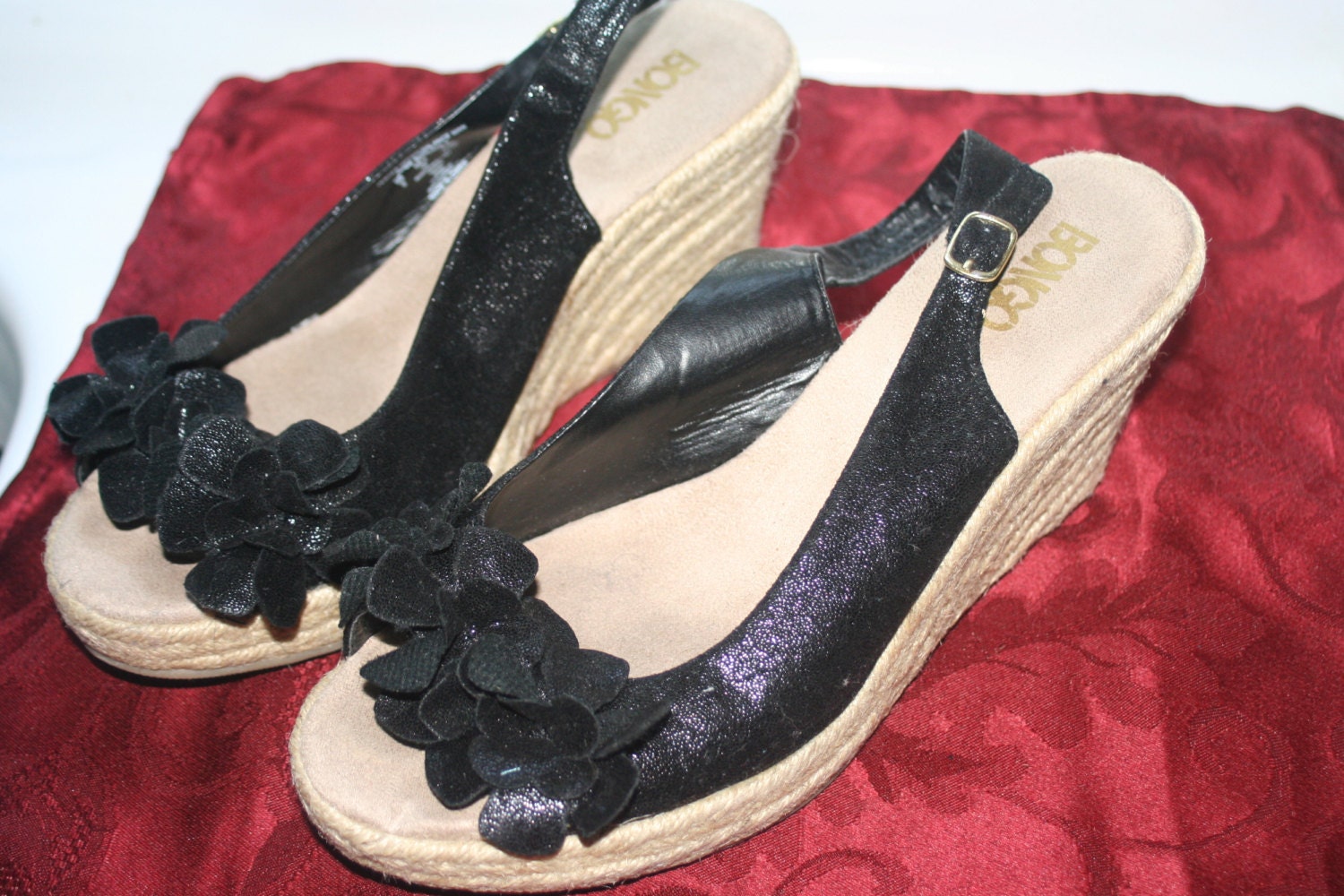 Vintage Bongo Platform Wedge Sandals Size 9 Vintage Bongo Platform Wedge Sandals Size 9