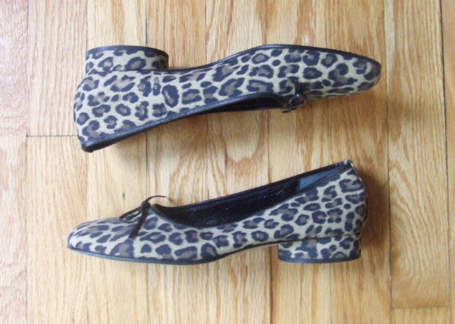leopard print shoes in wide width