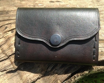 hand-made leather wallet