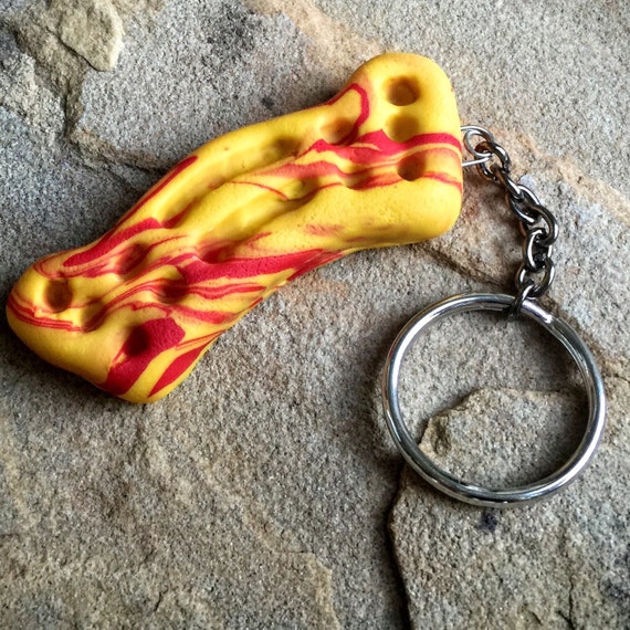 Rock Climbing Keychain