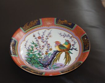 Vintage Hand Painted Plate