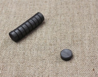 Heavy duty magnet - ceramic round disc magnet - 13mm x 5mm - pack of 10