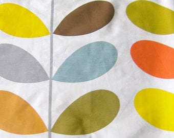Orla Kiely 100% Cotton Fabric - Multi Stem - Curtain Fabric Quilting fabric Fabric Remnants or meters