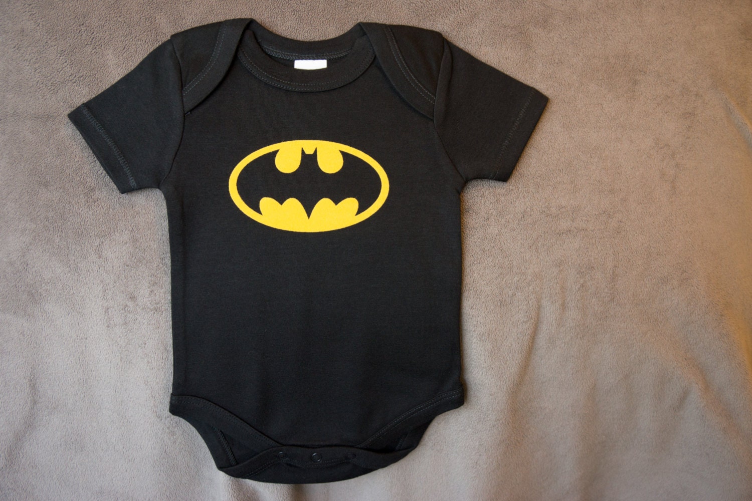 Organic Baby Batman Inspired Unisex Baby Clothes Baby Onesie