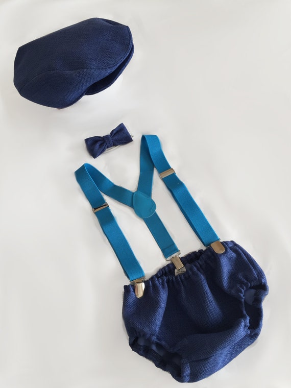 Baby boy 1st Birthday Outfit...1st Birthday dress up...Cake