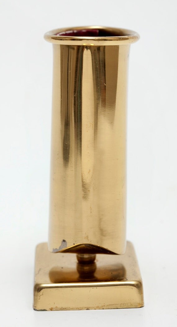 Shiny Imported BRASS PEN HOLDER Or Pencil Holder by AttiCuties