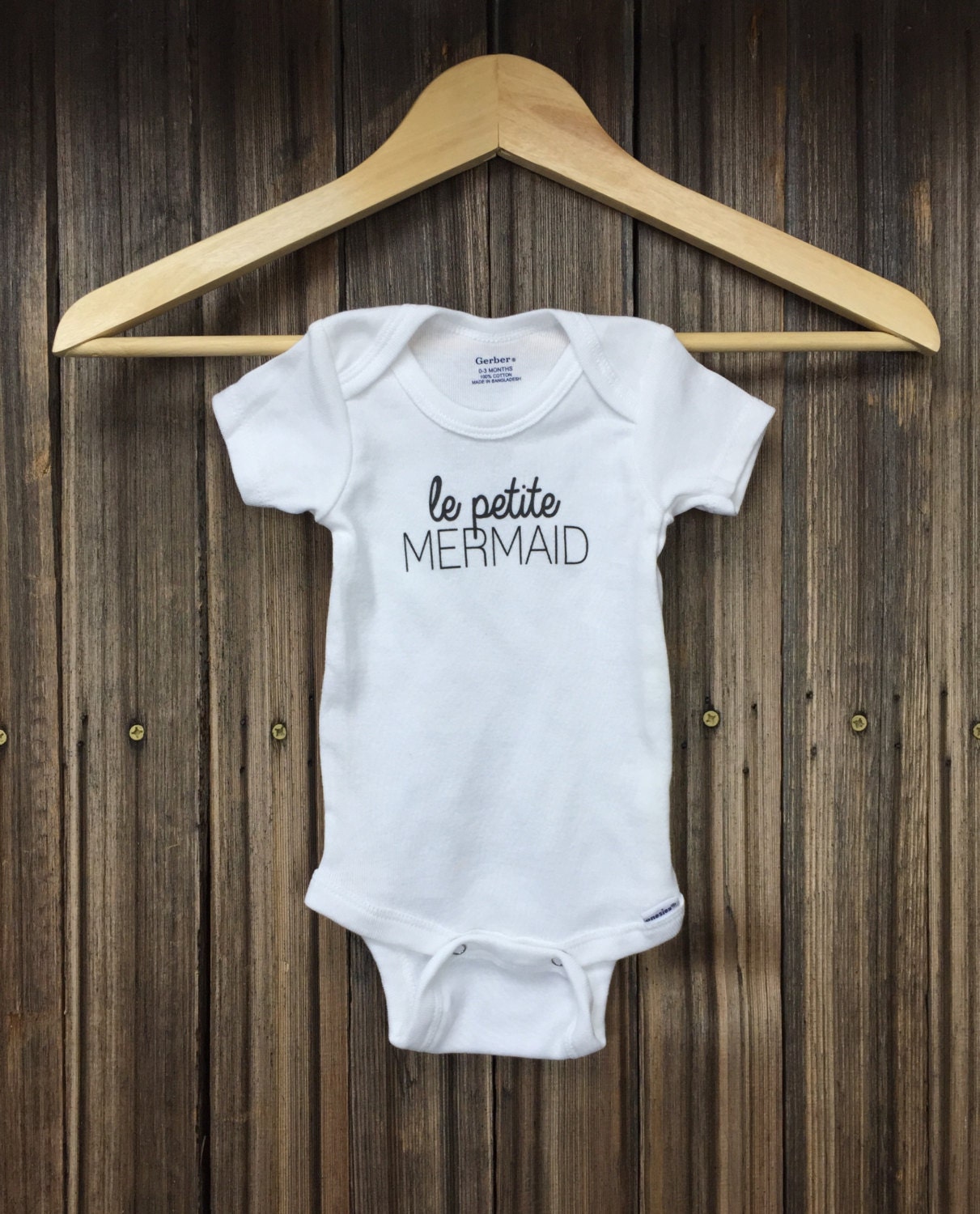 Le Petite Mermaid Onesie