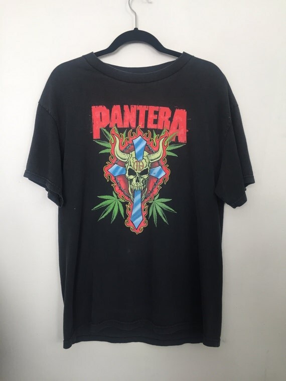 vintage t shirt Pantera shirt band t-shirts heavy metal