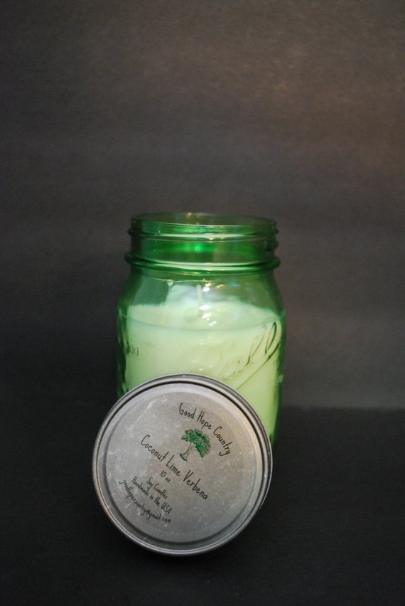 Vintage Ball Green Pint Canning Jar Hand Poured by GoodHopeCountry