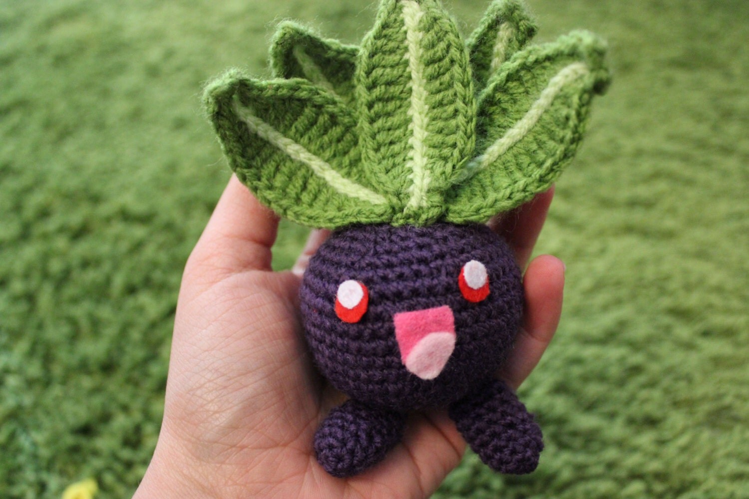 Oddish Pokemon Amigurumi Cute Chibi Kawaii by ...