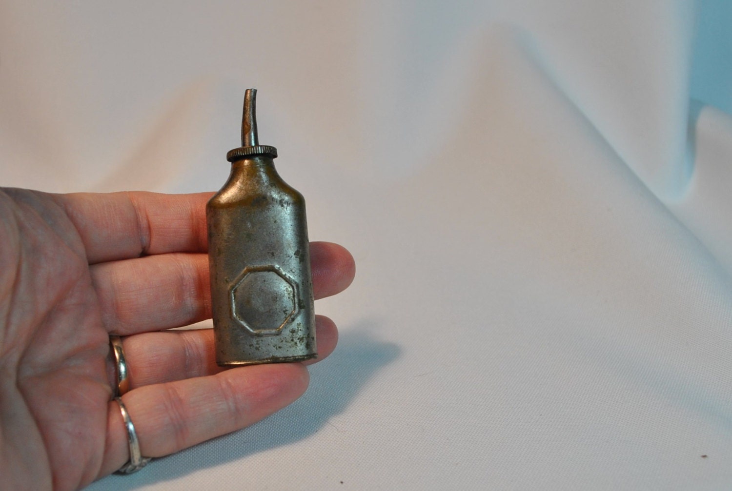 Vintage Antique small oil can sewing machine oil can