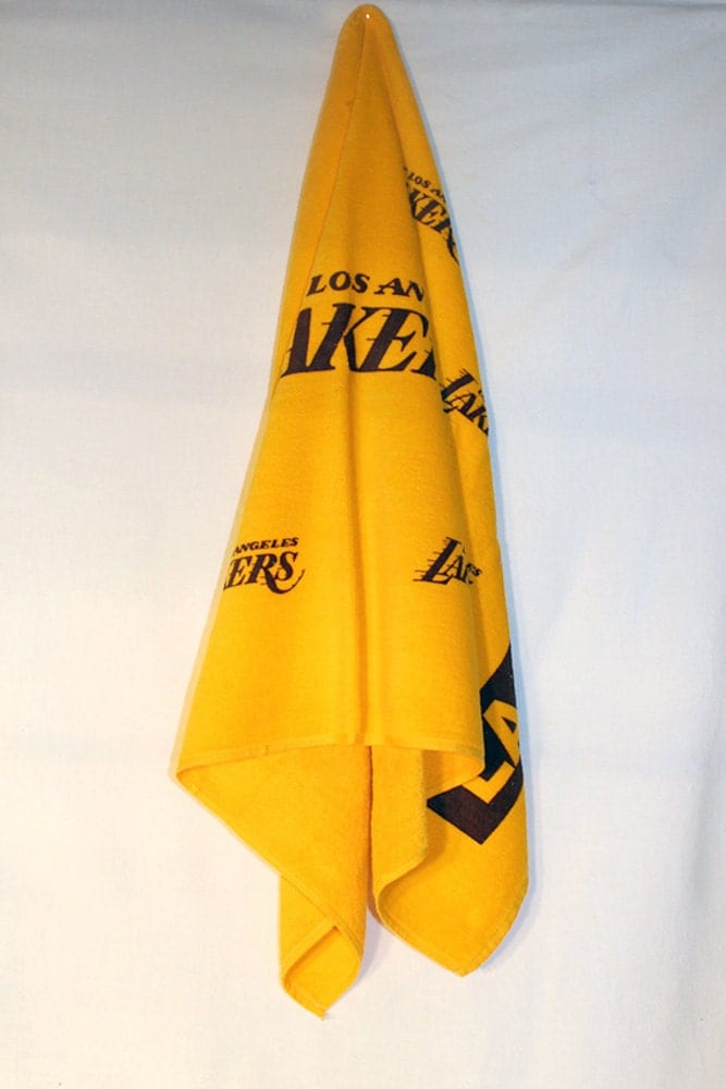 Los Angeles Lakers Bench Towel