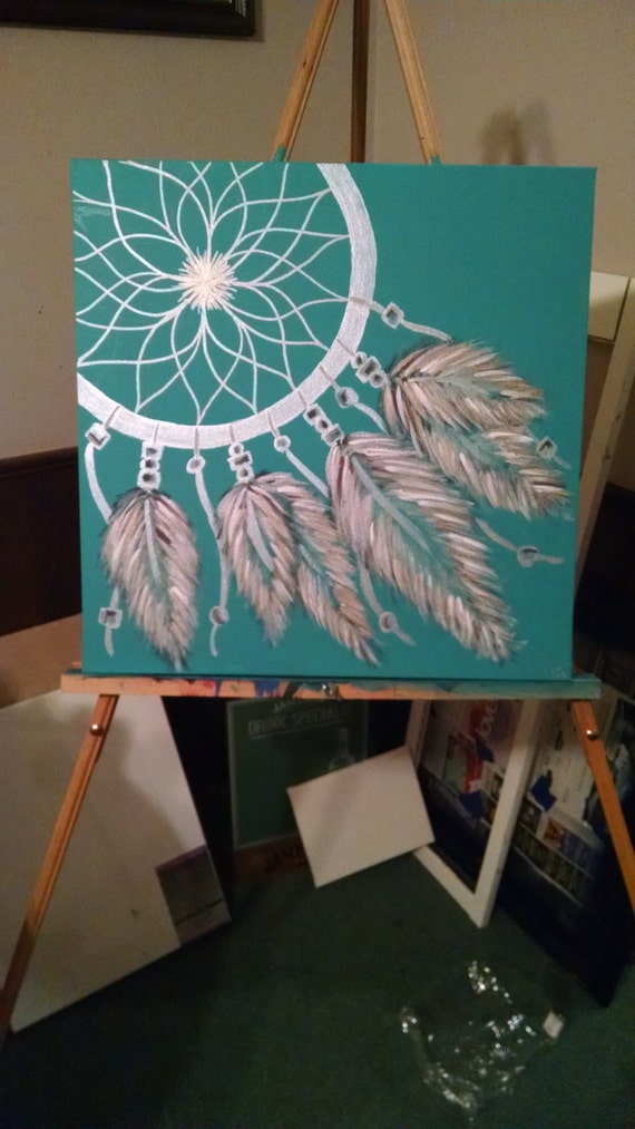 Items similar to Dream Catcher Painting on Etsy