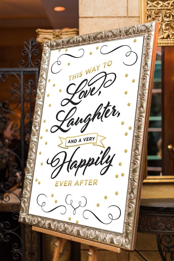 Free Printable Wedding Signs Free Printable Wedding Signs