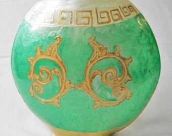 Baroque Vase 10"x 8" depth 2.5"