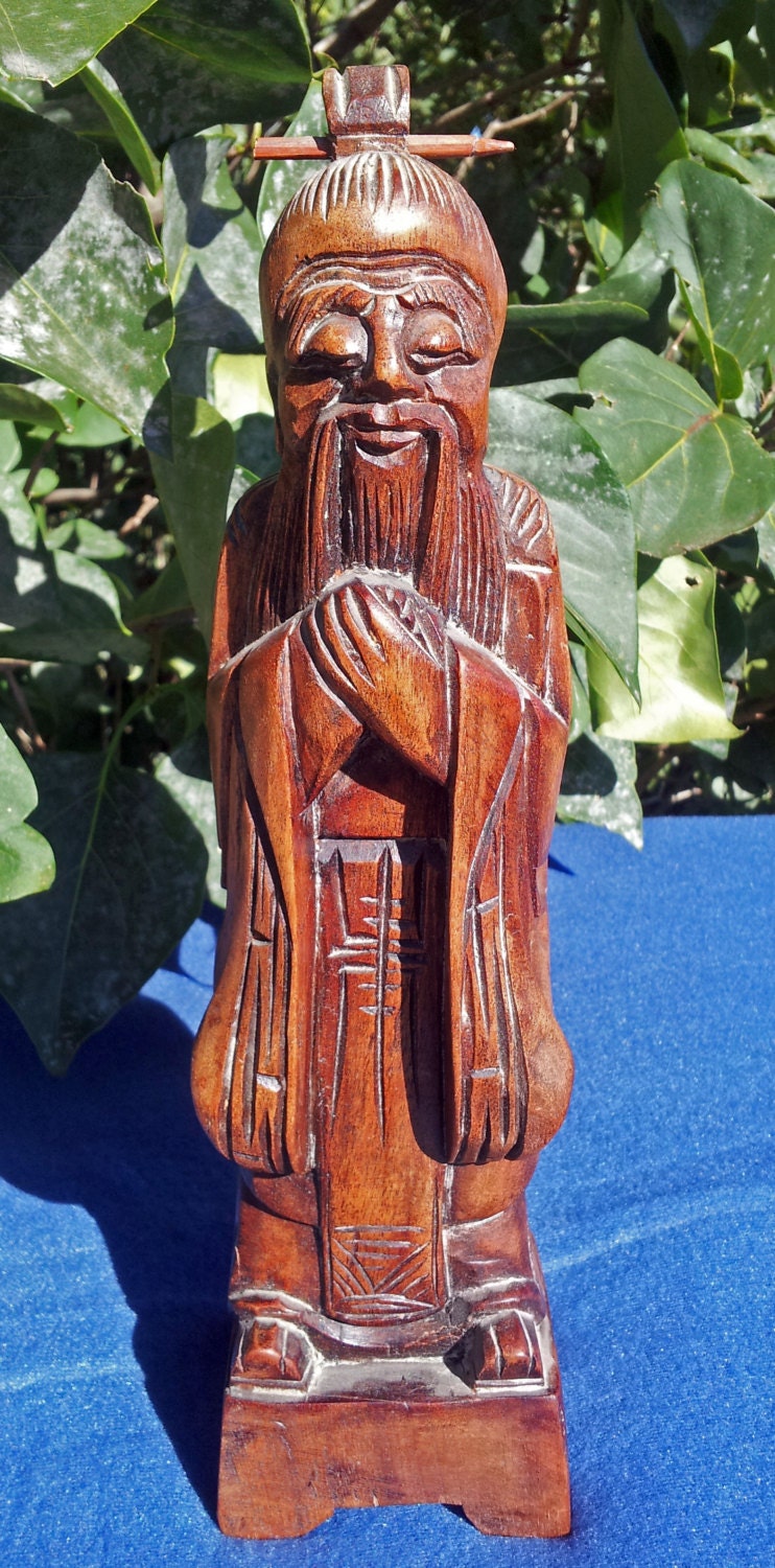 carved wooden statues for sale