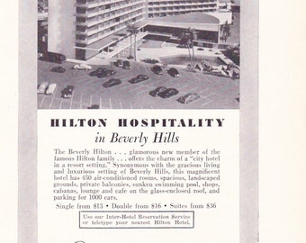 1950s Hotel Advertisement Fort Shelby Detroit by Holcroft on Etsy