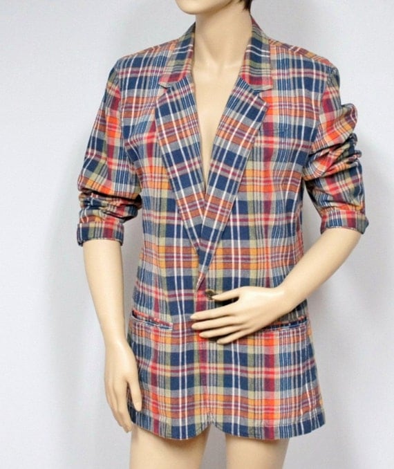 madras plaid jacket