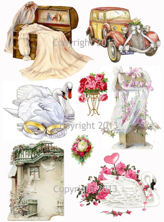 23 DECOUPAGE EMBELLISHMENTS