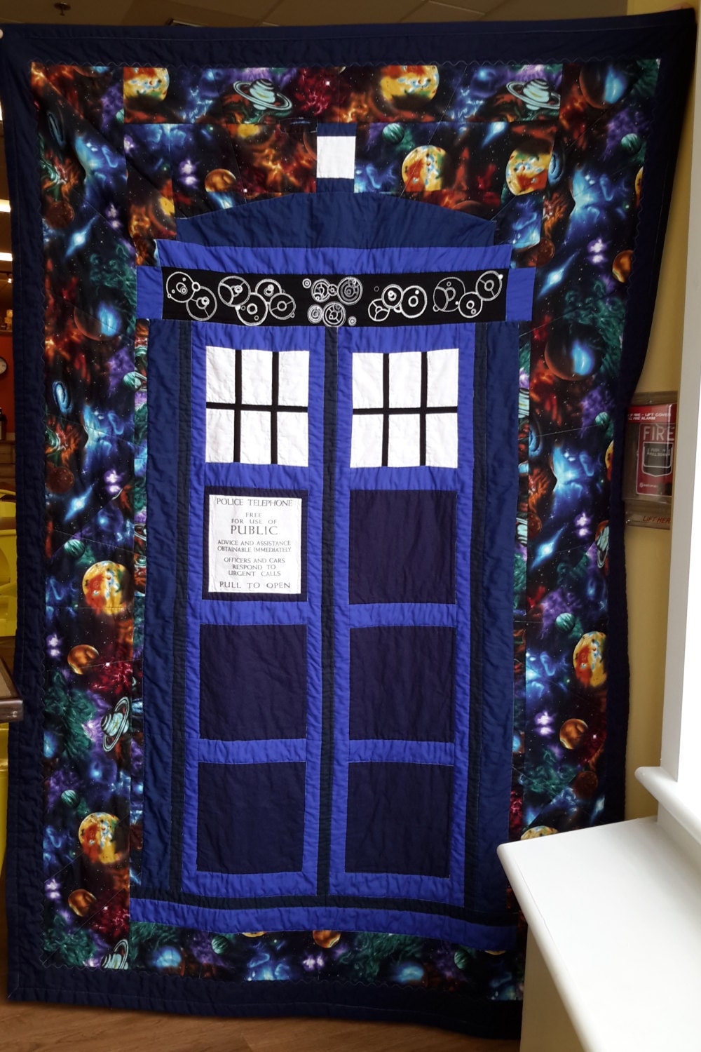 TARDIS QUILT Doctor Who