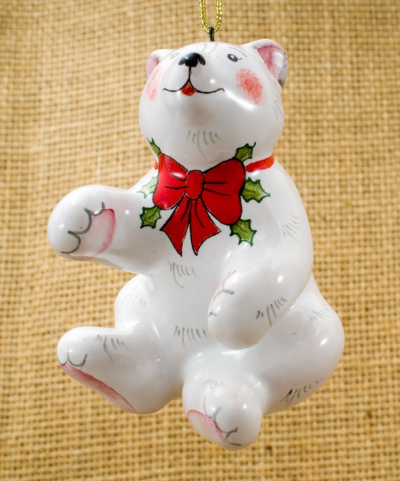 ceramic christmas bears