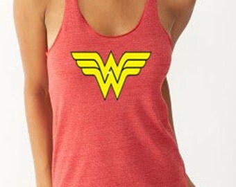 Wonder Woman Shirt Running Tank Wonder Woman Marathon Eco Tank Wonder Woman Half Marathon Tank Wonder Woman Shirt