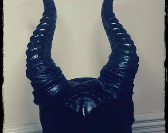 Maleficent Horns Large hand crafted Made to order