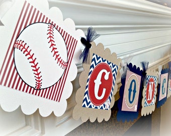 Baseball LA Dodgers Inspired Happy Birthday by EmeraldCityPaperie