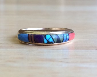 zuni wedding rings