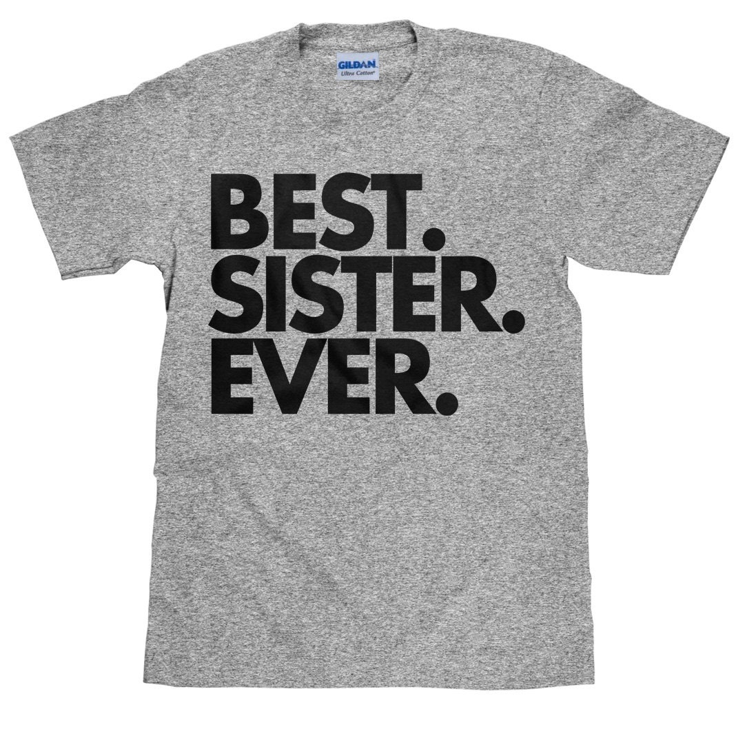 worlds best sister t shirt