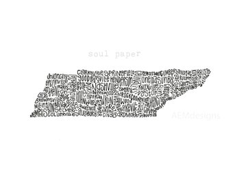 Tennessee Map