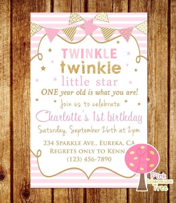 twinkle twinkle little one