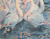 Water Color : Original Pink Flamingos Watercolor Painting. Flamingo painting. Watercolor art. Watercolor birds. Flamingo wall art. Bird art. Water Color : Original Pink Flamingos Watercolor Painting. Flamingo painting. Watercolor art. Watercolor birds. Flamingo wall art. Bird art.