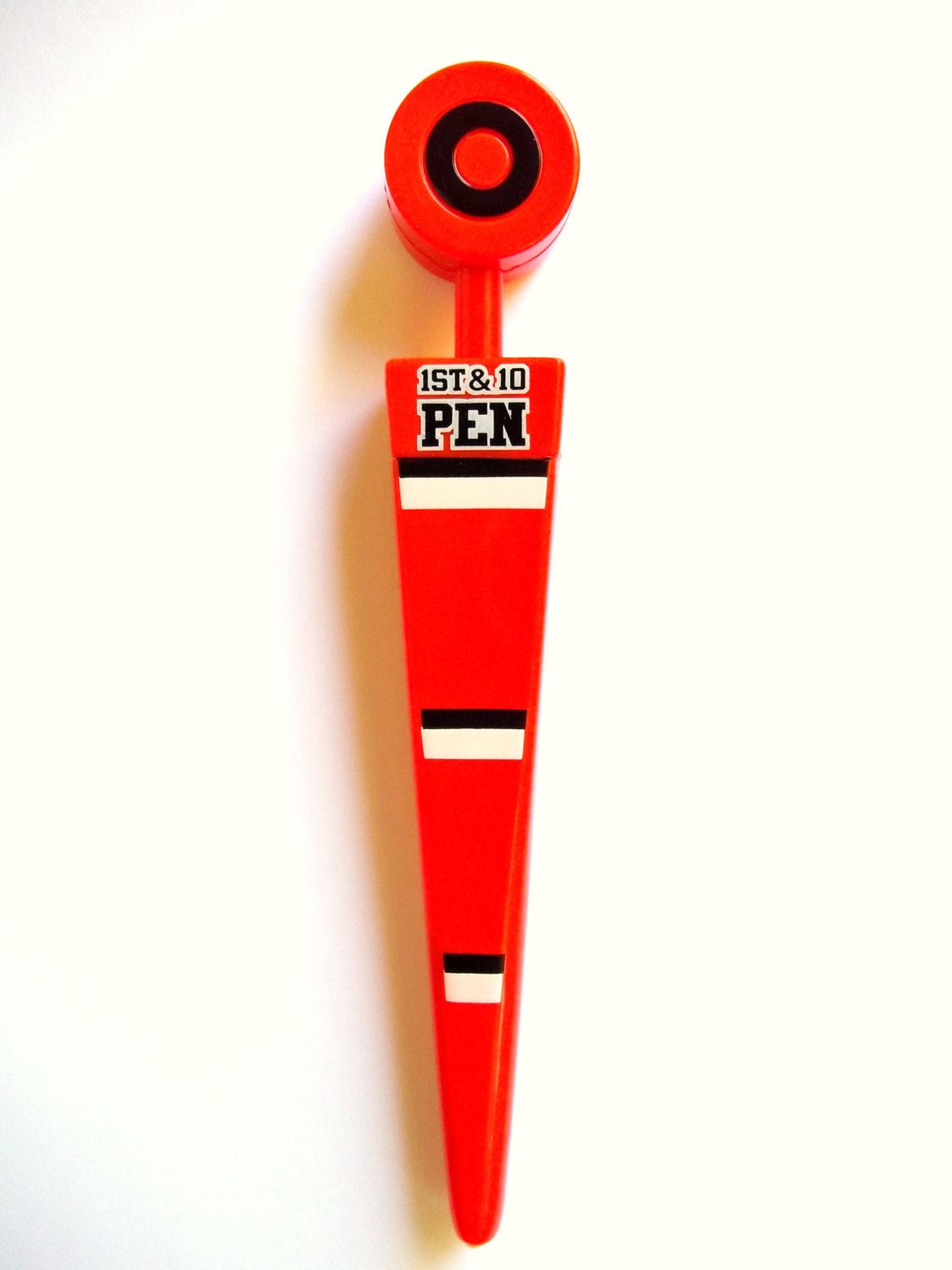 Football pen in shape of U.S.First down marker by Coolfootballpen