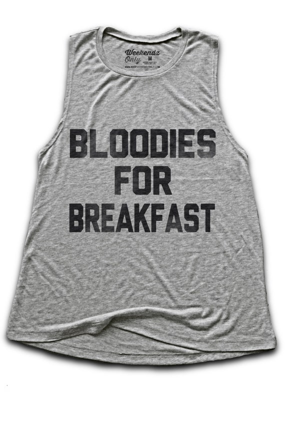 Bloodies for Breakfast Flowy Tank