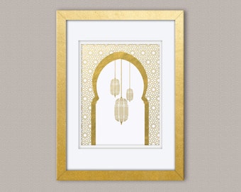 Moorish print | Etsy