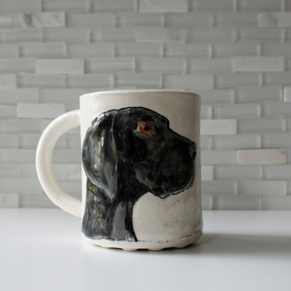 Great Dane Mug dog breed coffee mug tea cup with by hadleyclay