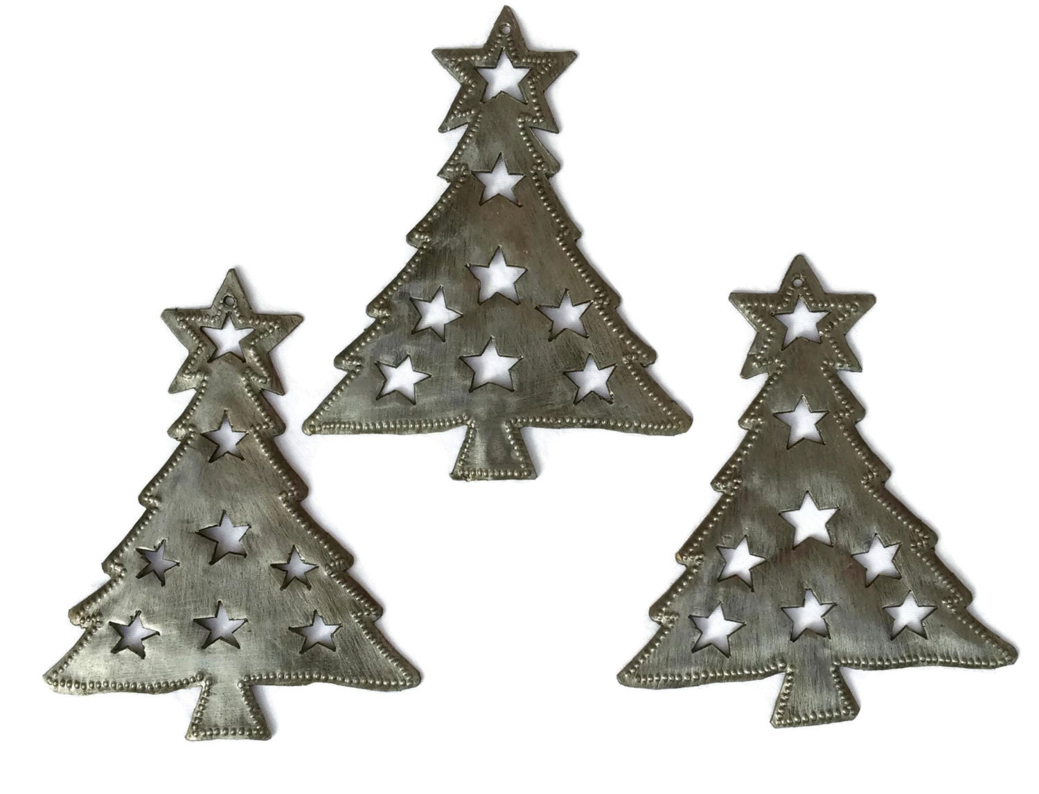 star christmas tree ornament set of 3 star christmas tree ornament set of 3