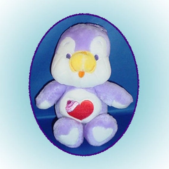 care bear jumbo cousins plush cozy heart penguin