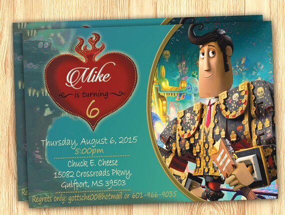 Book Of Life Invitations 9