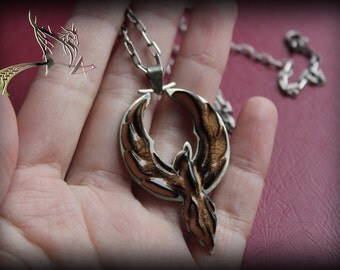Phoenix pendant | A symbol of immortality | Fantastic jewelry | suspension Jewelry