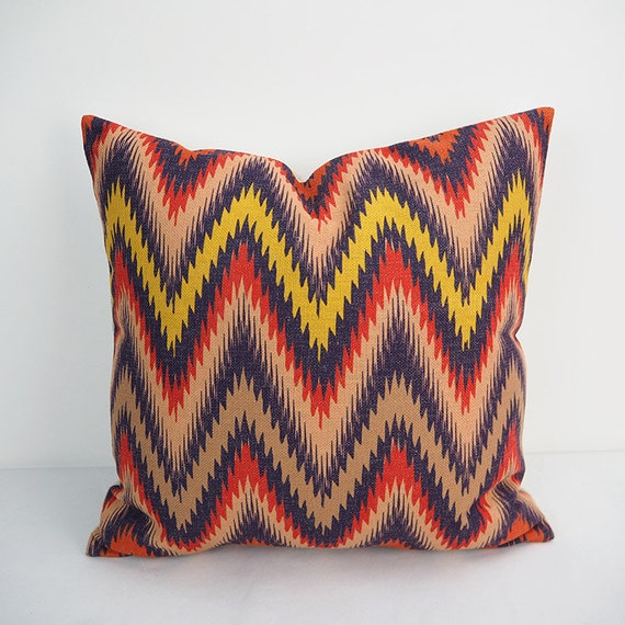 Chevron pillow Throw pillow covers Decorative Throw by HomeDecorYi