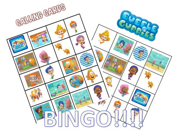 INSTANT Download Diy Printable Bubble Guppies Birthday by KJROXTON