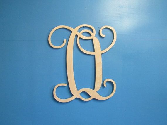 Download Letter O Wood Vine Monogram