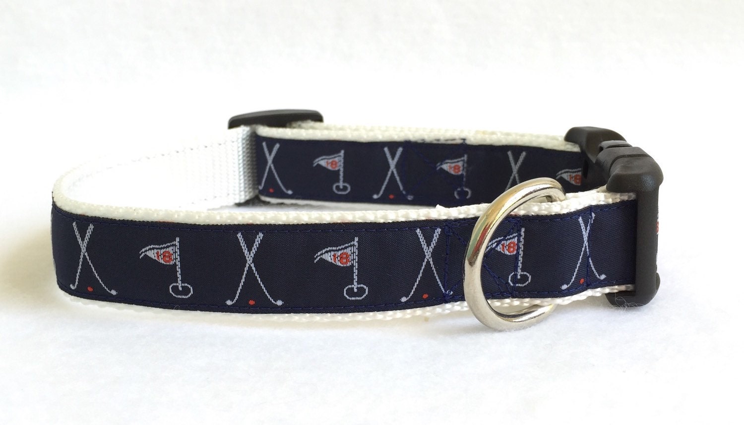Golf Dog Collar Preppy Dog Collar Golf by