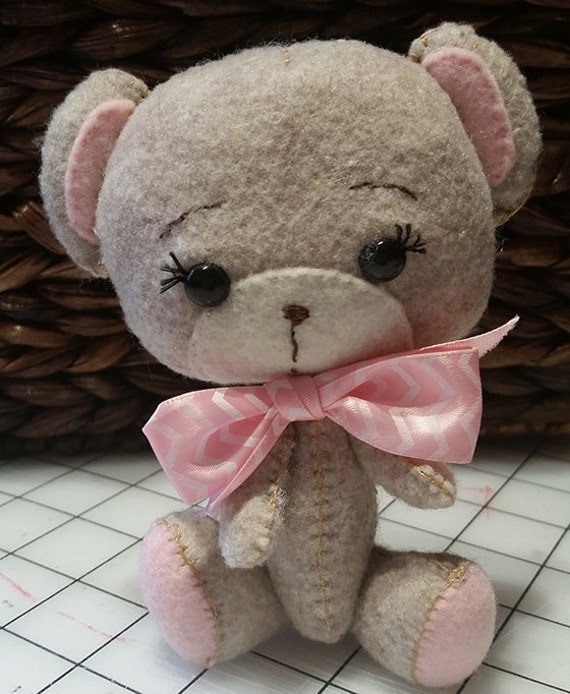 Handmade Gingermelon Teddy Bear