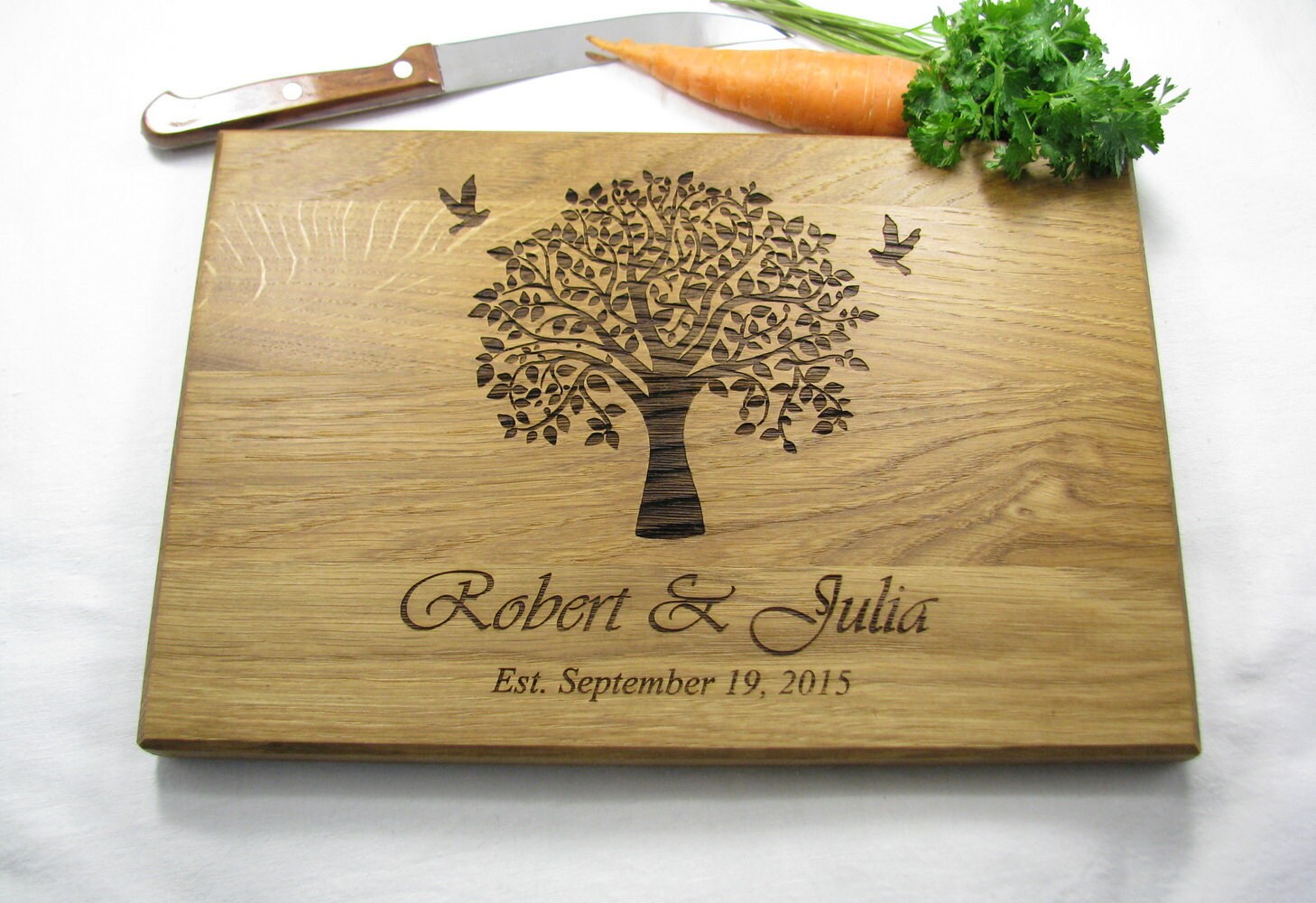 WEDDING GIFT Personalized Cutting Board Wedding Gift for